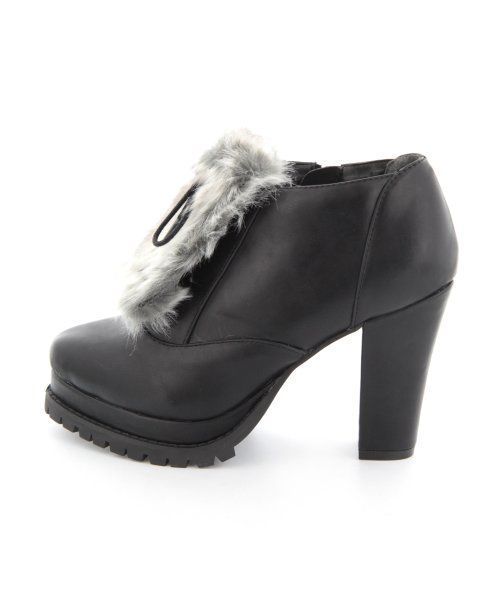 HARE（ハレ）の「3WAYレースアップブーティ【HARE】（ブーツ・レディース・ブラック/ブラウン・LARGE/MEDIUM）」の3枚目の写真