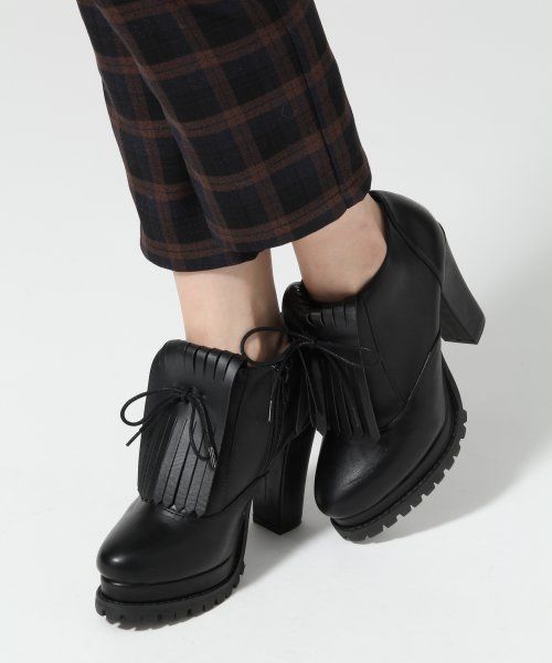 HARE（ハレ）の「3WAYレースアップブーティ【HARE】（ブーツ・レディース・ブラック/ブラウン・LARGE/MEDIUM）」の14枚目の写真