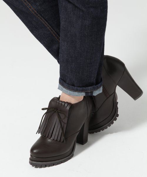 HARE（ハレ）の「3WAYレースアップブーティ【HARE】（ブーツ・レディース・ブラック/ブラウン・LARGE/MEDIUM）」の7枚目の写真