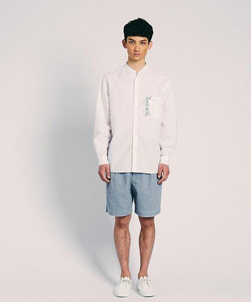 UNITED ARROWS（ユナイテッドアローズ）の「＜UNITED ARROWS ＞ コーデュロイ ショーツ（その他パンツ・メンズ・ホワイト/ライトブルー/グレー・SMALL/MEDIUM/LARGE/X-LARGE）」の4枚目の写真