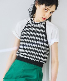 INella | 【INella(イネラ)】ホルターネックニットトップス(ベスト)