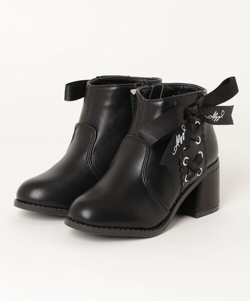 ☆美品☆ZADIG&VOLTAIRE☆ショートブーツ☆36☆レースアップ☆リボン algy（アルジー）の「ALGY サイドリボン レースアップブーツ（ブーツ