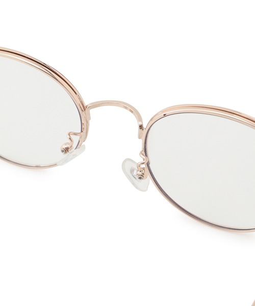 ROPE' PICNIC(ロペピクニック)の「スリムフレームボストン曇りどめ付PCメガネ(メガネ・レディース・ブラウン系その他2・FREE)」の4枚目の写真