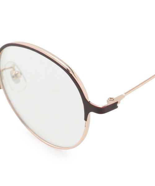 ROPE' PICNIC(ロペピクニック)の「スリムフレームボストン曇りどめ付PCメガネ(メガネ・レディース・ブラウン系その他2・FREE)」の5枚目の写真