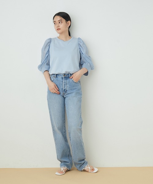 ADAM ET ROPE'(アダムエロペ)の「ノットフラットサンダル(サンダル・レディース・ブラック/シルバー/ホワイト・23.5cm/24.0cm/24.5cm/23.0cm)」の10枚目の写真