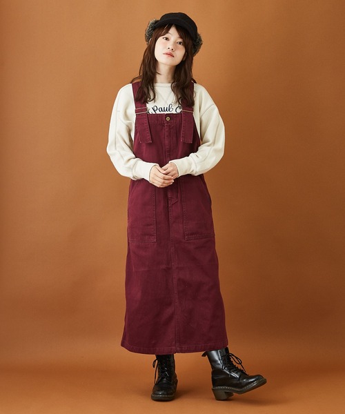 CUBE SUGAR（キューブシュガー）の「起毛ワッフル クルーネック プルオーバー（Tシャツ/カットソー・レディース・ホワイト/ワイン/チャコールグレー/ブラウン・M）」の19枚目の写真