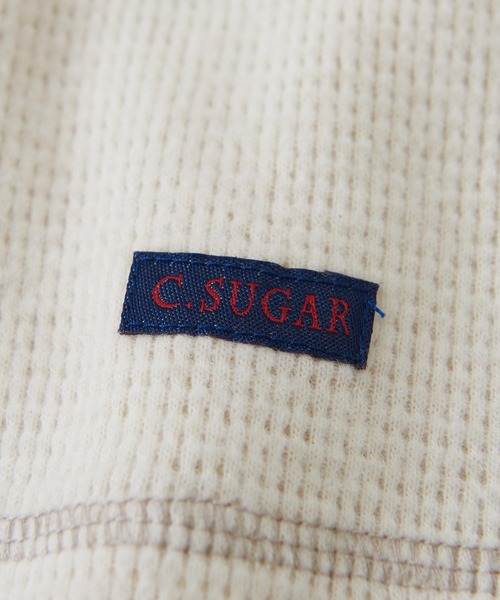 CUBE SUGAR（キューブシュガー）の「起毛ワッフル クルーネック プルオーバー（Tシャツ/カットソー・レディース・ホワイト/ワイン/チャコールグレー/ブラウン・M）」の22枚目の写真