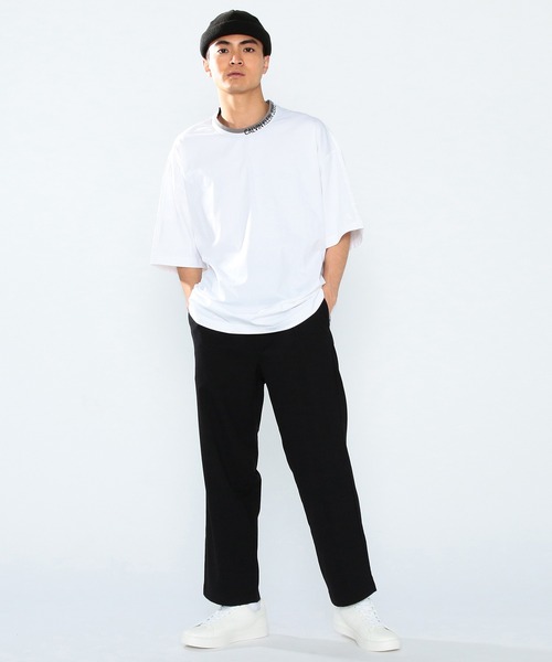 Calvin Klein Jeans（カルヴァンクラインジーンズ）の「アーバン エクスプレッション ショートスリーブ ファッション フィット ミックス Tシャツ（Tシャツ/カットソー・メンズ・ブラック/ホワイト・L/M/S/XL/XS）」の5枚目の写真