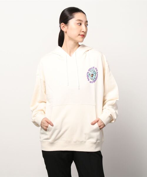 SANTA CRUZ(サンタクルーズ)の「【ムラサキスポーツ別注】SANTACRUZ/サンタクルーズ ビッグシルエット バックプリントパーカー 502213341(パーカー・レディース・ホワイト/グレー/グリーン・M/L)」の19枚目の写真
