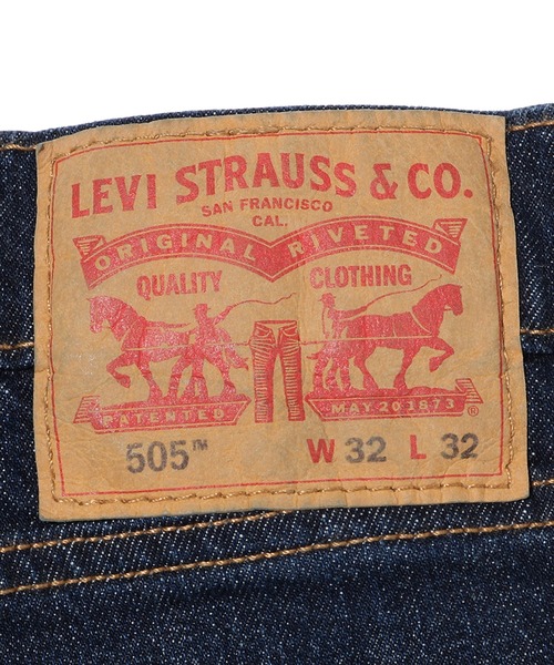 Levi's(リーバイス)の「Levi's/リーバイス 505(TM) REGULAR NAIL LOOP KNOT(デニムパンツ・メンズ・ダークインディゴブルー・W32 L32/W28 L32/38inch/W36 L32/W29 L32/W33 L32/W34 L32/W30 L32/W31 L32)」の18枚目の写真