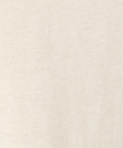 Purple&Yellow（パープルアンドイエロー）の「フェイクレイヤードビッグＴシャツ（Tシャツ/カットソー・メンズ・ブラック/アイボリー・SMALL/MEDIUM/LARGE）」の10枚目の写真