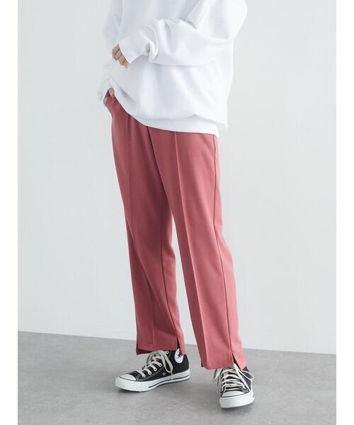 Green　Parks（グリーンパークス）の「らくらくスレンダーパンツ＊（その他パンツ・レディース・グリーン/ブラウン/ピンク/ブラック/その他8・FREE）」の7枚目の写真