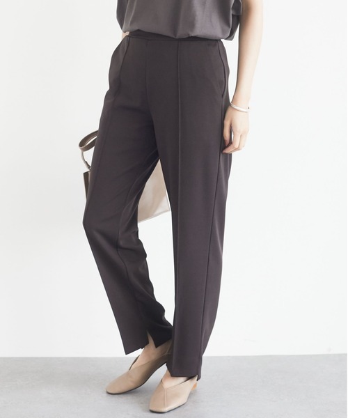 Green　Parks（グリーンパークス）の「らくらくスレンダーパンツ＊（その他パンツ・レディース・グリーン/ブラウン/ピンク/ブラック/その他8・FREE）」の3枚目の写真