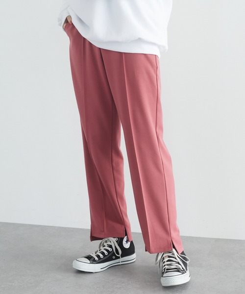 Green　Parks（グリーンパークス）の「らくらくスレンダーパンツ＊（その他パンツ・レディース・グリーン/ブラウン/ピンク/ブラック/その他8・FREE）」の5枚目の写真