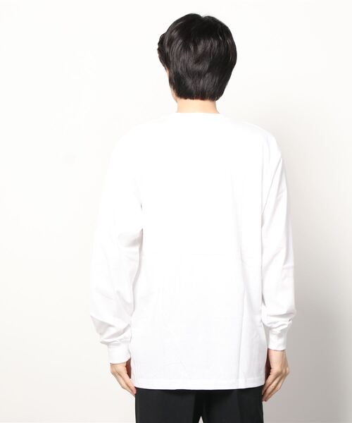 BEN DAVIS(ベンデイビス)の「【BEN DAVIS/ベンデイビス】 ブランドタグ 無地ポケット ロンT(Tシャツ/カットソー・メンズ・ホワイト/ブラック/ダークグリーン/オフホワイト/ブルーグレー/ダークオレンジ・M/L/XL)」の20枚目の写真