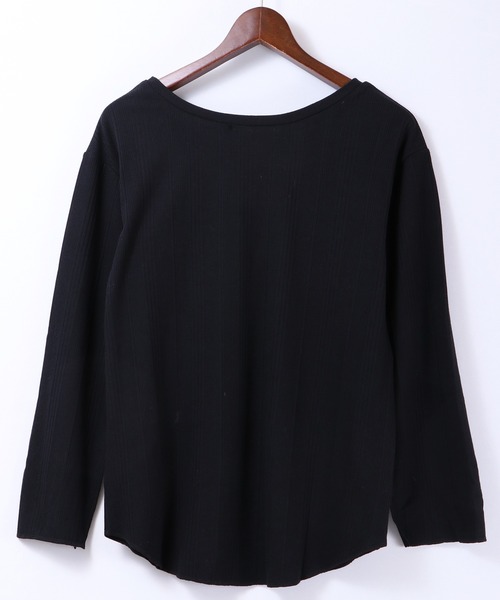 Blasty(ブラスティー)の「Blasty ランダムリブレースアップT(Tシャツ/カットソー・レディース・ブラック/ベージュ/オフホワイト/モカ/ラベンダー・FREE)」の13枚目の写真