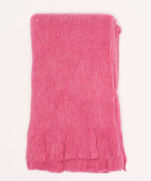 coca（coca）（コカ）の「使い方はあなた次第 ふわふわ大判ストール（マフラー・レディース・ホワイト/グレー/ピンク・ONE SIZE）」の21枚目の写真