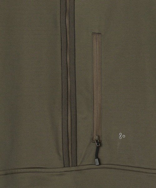 GYMPHLEX(ジムフレックス)の「1906 Gymphlex SPORT WEAR | ストレッチテクノインレイ ハーフジッププルオーバー MEN(ブルゾン・メンズ・ブラック/カーキ・LARGE/MEDIUM)」の20枚目の写真