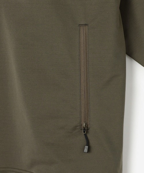 GYMPHLEX(ジムフレックス)の「1906 Gymphlex SPORT WEAR | ストレッチテクノインレイ ハーフジッププルオーバー MEN(ブルゾン・メンズ・ブラック/カーキ・LARGE/MEDIUM)」の17枚目の写真