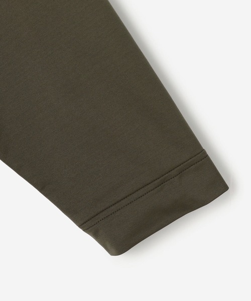 GYMPHLEX(ジムフレックス)の「1906 Gymphlex SPORT WEAR | ストレッチテクノインレイ ハーフジッププルオーバー MEN(ブルゾン・メンズ・ブラック/カーキ・LARGE/MEDIUM)」の18枚目の写真