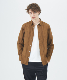 160/2ツイル ピンタック シャツ