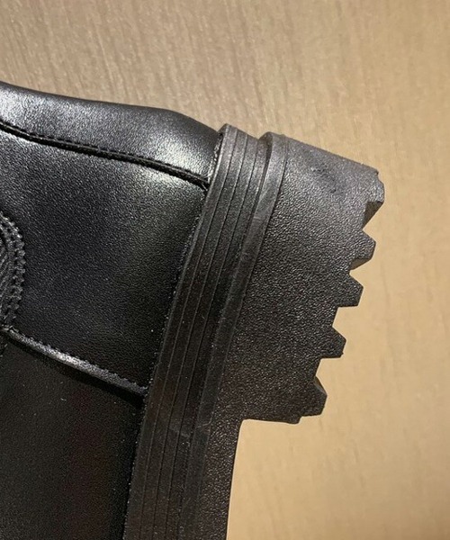 SUGAR BISKET（シュガービスケット）の「サイドゴアロングブーツ（ブーツ・レディース・ブラック・35/36/37/38/39/40）」の13枚目の写真