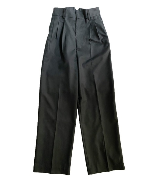 Avvenente(アベネンテ)の「【Avvenente】バックスリットハイウエストパンツ(スラックス・レディース・ブラック/グレー/グリーン・FREE)」の19枚目の写真