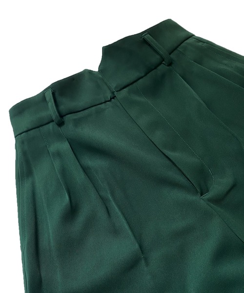 Avvenente(アベネンテ)の「【Avvenente】バックスリットハイウエストパンツ(スラックス・レディース・ブラック/グレー/グリーン・FREE)」の22枚目の写真