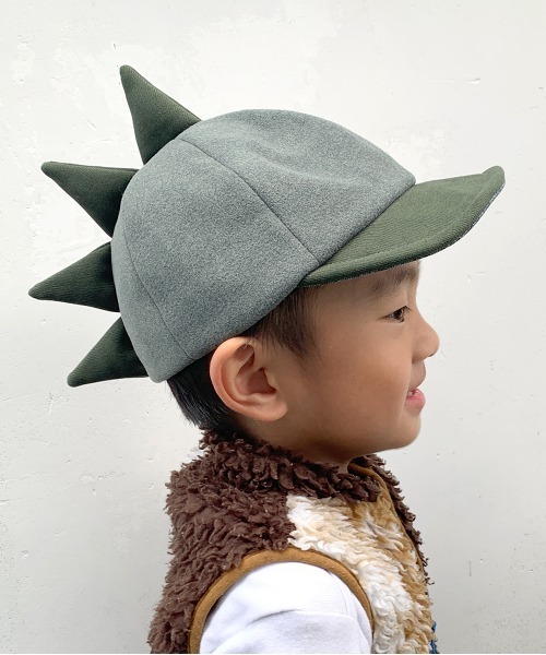 Sense of Grace（センスオブグレース）の「SENSE OF GRACE  ANIMASAURUS CAP KIDS（キャップ・キッズ・ホワイト/ブラック/ピンク/グリーン・52cm）」の3枚目の写真