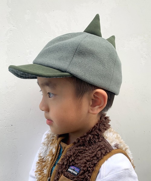 Sense of Grace（センスオブグレース）の「SENSE OF GRACE  ANIMASAURUS CAP KIDS（キャップ・キッズ・ホワイト/ブラック/ピンク/グリーン・52cm）」の13枚目の写真
