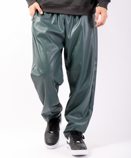 Naive magic（ナイーブマジック）の「ワイドシェフパンツ（その他パンツ・メンズ・ブラック/グレー/グリーン/アイボリー・M/L）」の4枚目の写真