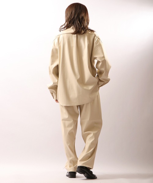 Naive magic（ナイーブマジック）の「ワイドシェフパンツ（その他パンツ・メンズ・ブラック/グレー/グリーン/アイボリー・M/L）」の18枚目の写真