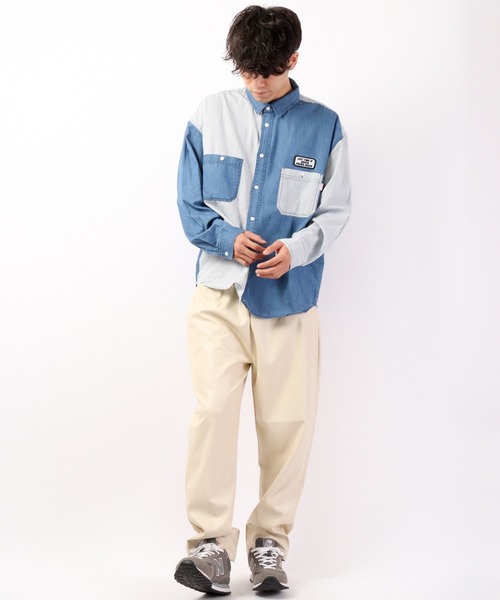 Naive magic（ナイーブマジック）の「ワイドシェフパンツ（その他パンツ・メンズ・ブラック/グレー/グリーン/アイボリー・M/L）」の7枚目の写真