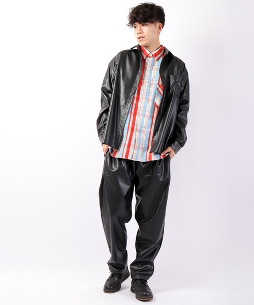 Naive magic（ナイーブマジック）の「ワイドシェフパンツ（その他パンツ・メンズ・ブラック/グレー/グリーン/アイボリー・M/L）」の22枚目の写真