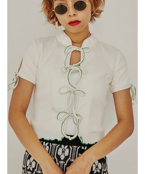 PAMEO POSE（パメオポーズ）の「Gwen Top（Tシャツ/カットソー