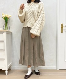 タックプリーツスカート【ZOZOTOWN限定アイテム】