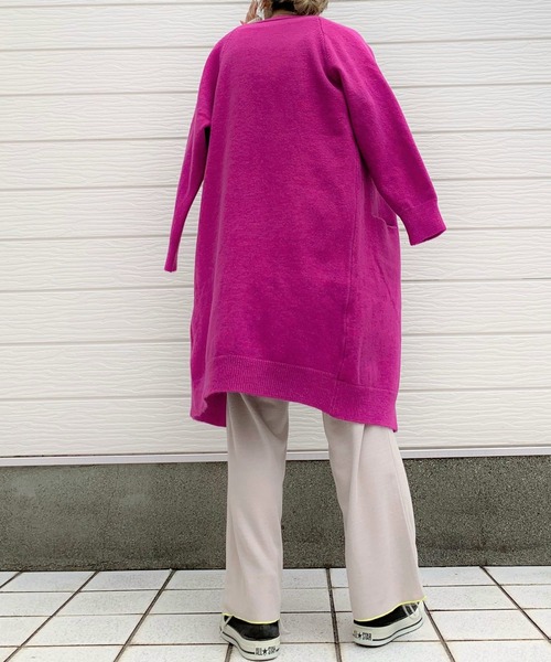 Q（キュー）の「セミワイドカットパンツ（その他パンツ・レディース・ベージュ/ブラック・MEDIUM）」の11枚目の写真