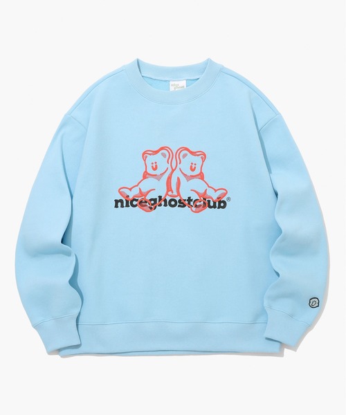 安い 買う なら セール Istkunst Nice Ghost Club Lazy Gummybear Sweatshirts ナイス ゴーストクラブ レジー グミベアー スウェットシャツ スウェット Istkunst イストクンスト のファッション 驚きの価格 Arenatheatre Net