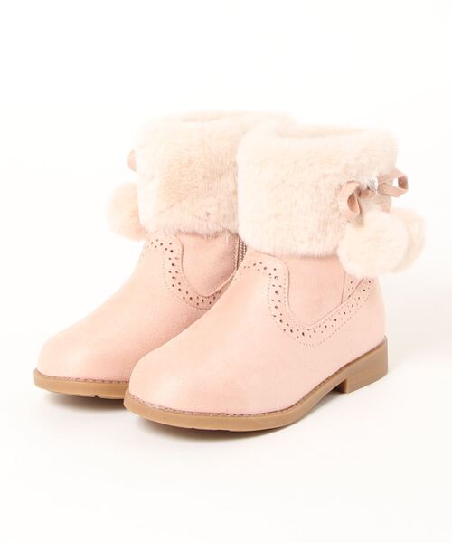 Catherine Cottage（キャサリンコテージ）の「ファーブーツ（ブーツ・キッズ・ピンク系1/ブラウン系1/ピンク系2/ブラウン系2/ベージュ系1/ベージュ系3/ピンク系3/ベージュ系4/ピンク系4・19/20/21/22/23）」の6枚目の写真