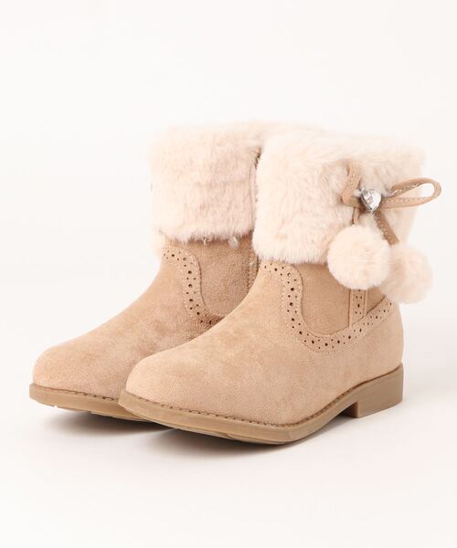 Catherine Cottage（キャサリンコテージ）の「ファーブーツ（ブーツ・キッズ・ピンク系1/ブラウン系1/ピンク系2/ブラウン系2/ベージュ系1/ベージュ系3/ピンク系3/ベージュ系4/ピンク系4・19/20/21/22/23）」の15枚目の写真