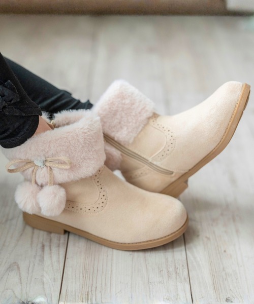 Catherine Cottage（キャサリンコテージ）の「ファーブーツ（ブーツ・キッズ・ピンク系1/ブラウン系1/ピンク系2/ブラウン系2/ベージュ系1/ベージュ系3/ピンク系3/ベージュ系4/ピンク系4・19/20/21/22/23）」の19枚目の写真