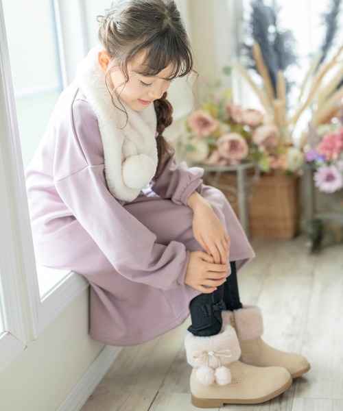 Catherine Cottage（キャサリンコテージ）の「ファーブーツ（ブーツ・キッズ・ピンク系1/ブラウン系1/ピンク系2/ブラウン系2/ベージュ系1/ベージュ系3/ピンク系3/ベージュ系4/ピンク系4・19/20/21/22/23）」の20枚目の写真