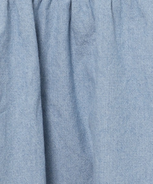 niko and...（ニコアンド）の「[niko and ...JEANS 2022SS]前後切り替えワンピース（ワンピース・レディース・ブルー・FREE）」の14枚目の写真