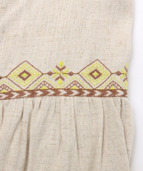 チチカカ（チチカカ）の「エスニック刺繍プルオーバー（シャツ/ブラウス・レディース・パープル/グリーン/アイボリー・FREE）」の19枚目の写真