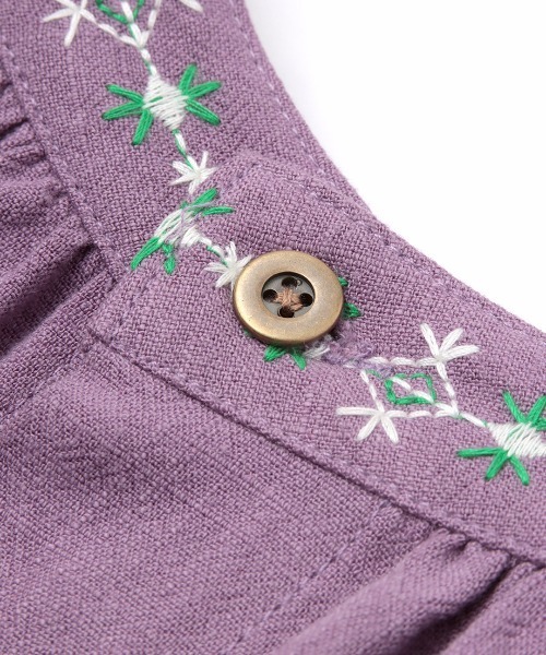 チチカカ（チチカカ）の「エスニック刺繍プルオーバー（シャツ/ブラウス・レディース・パープル/グリーン/アイボリー・FREE）」の22枚目の写真