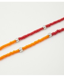 crie conforto | バイカラービーズマスクチェーン(マスク)