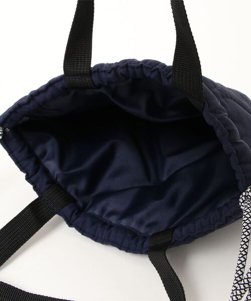 CIAOPANIC TYPY（チャオパニックティピー）の「【POPFIREｘCIAOPANIC TYPY】別注 巾着バッグ Lサイズ（ショルダーバッグ・レディース・レッド/イエロー/グリーン/イエロー系その他/レッド系その他/レッド系その他2・L）」の9枚目の写真