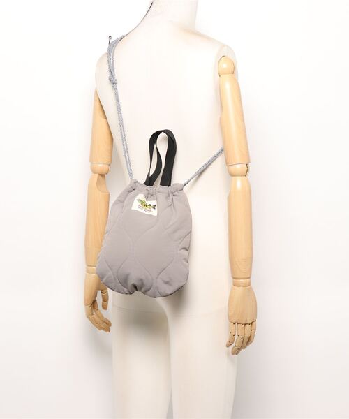 CIAOPANIC TYPY（チャオパニックティピー）の「【POPFIREｘCIAOPANIC TYPY】別注 巾着バッグ Lサイズ（ショルダーバッグ・レディース・レッド/イエロー/グリーン/イエロー系その他/レッド系その他/レッド系その他2・L）」の20枚目の写真