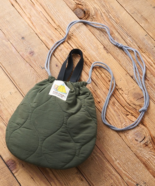 CIAOPANIC TYPY（チャオパニックティピー）の「【POPFIREｘCIAOPANIC TYPY】別注 巾着バッグ Lサイズ（ショルダーバッグ・レディース・レッド/イエロー/グリーン/イエロー系その他/レッド系その他/レッド系その他2・L）」の22枚目の写真