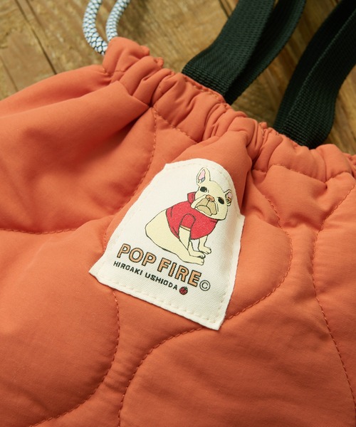 CIAOPANIC TYPY（チャオパニックティピー）の「【POPFIREｘCIAOPANIC TYPY】別注 巾着バッグ Lサイズ（ショルダーバッグ・レディース・レッド/イエロー/グリーン/イエロー系その他/レッド系その他/レッド系その他2・L）」の18枚目の写真